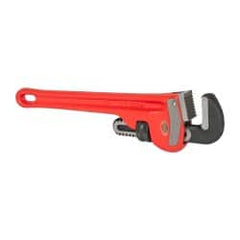 Ridgid - 10" Cast Iron Straight Pipe Wrench - 1-1/2" Pipe Capacity - Exact Tooling