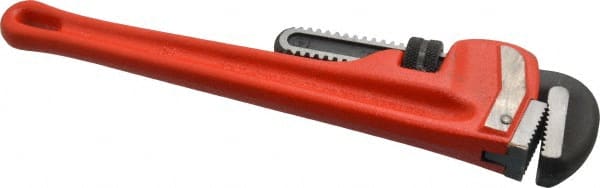 Ridgid - 14" Cast Iron Straight Pipe Wrench - 2" Pipe Capacity - Exact Tooling