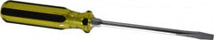Stanley - Standard Slotted Screwdriver - Round Shank, Acetate Handle - Exact Tooling