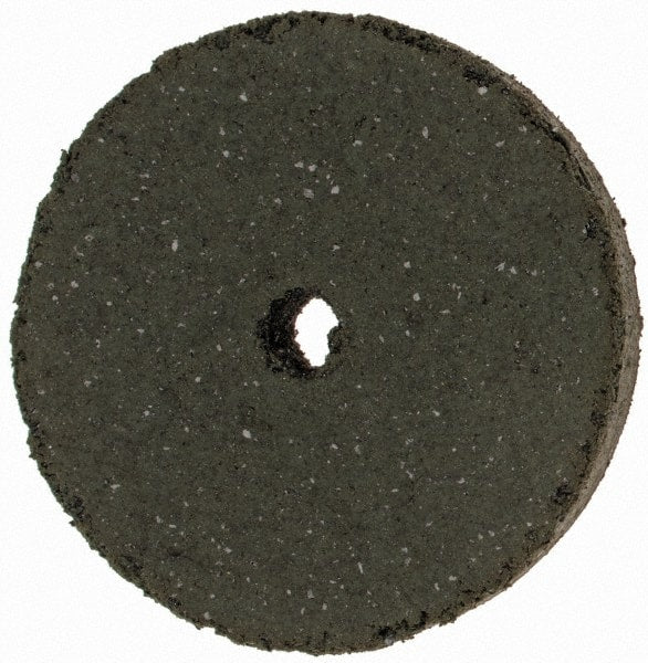 Cratex - 1" Diam x 1/8" Hole x 1/8" Thick, Surface Grinding Wheel - Coarse Grade - Exact Tooling