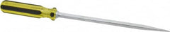 Stanley - 3/8" Blade Width, 15-1/4" OAL, Standard Slotted Screwdriver - 10" Blade Length, Square Shank, Acetate Handle - Exact Tooling