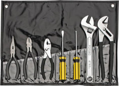 Value Collection - 7 Piece Mechanic's Tool Set - Comes in Tool Roll - Exact Tooling