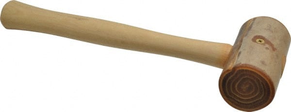 Garland - 3/4 Lb Head Rawhide Mallet - Wood Handle - Exact Tooling
