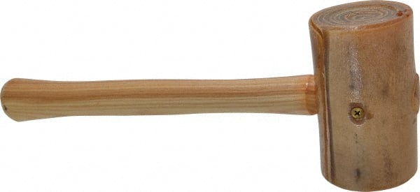 Garland - 1-1/2 Lb Head Rawhide Mallet - Wood Handle - Exact Tooling