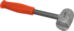 Cook Hammer - 3 Lb Head Nonmarring Mallet - 9-1/2" Long Steel Handle - Exact Tooling