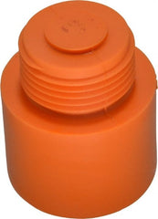 Made in USA - 1-1/2" Face Diam, Hammer Tip/Face - Pyralin - Exact Tooling