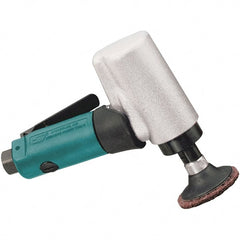 Dynabrade - 2" Max Disc, 15,000 RPM, Pneumatic Handheld Disc Sander - 26 CFM, 1/4 NPT Inlet, 0.5 hp, 90 psi - Exact Tooling