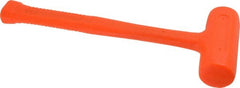 Stanley - 18 oz Head 1-33/64" Face Diam Soft Face Urethane Dead Blow Hammer - 12-1/8" OAL, Composite Handle - Exact Tooling