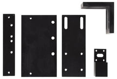 Newall - DRO Bracket Kit - Lathe Mounting, Horizontal or Vertical Mounting Orientation, Use with NMS300 DRO, NMS800 DRO, Spherosyn/Spherosyn Encoder - Exact Tooling