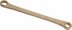 Ampco - 15/16" x 1-1/16" 12 Point Offset Box Wrench - Double End, 15-1/8" OAL, Aluminum Bronze - Exact Tooling