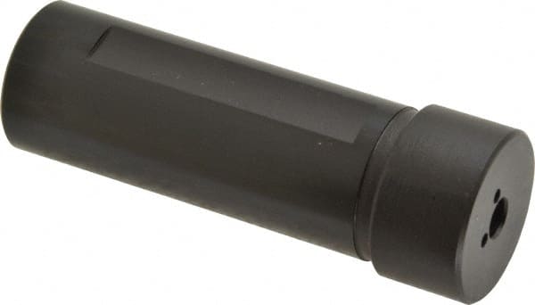 Scientific Cutting Tools - 1/4" ID x 1" OD Boring & Grooving Bar Holders - 3-1/4" OAL, 1.12" Head Diam, 1/2-14 NPT, Through Coolant, Series QHC - Exact Tooling