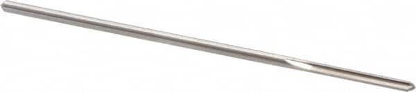 Alvord Polk - 3/32" High Speed Steel 4 Flute Chucking Reamer - Straight Flute, 0.088" Straight Shank, 3/4" Flute Length, 3" OAL - Exact Tooling