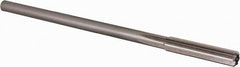 Alvord Polk - 23/64" High Speed Steel 6 Flute Chucking Reamer - Straight Flute, 0.3105" Straight Shank, 1-3/4" Flute Length, 7" OAL - Exact Tooling