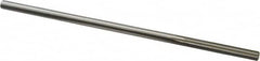 Alvord Polk - #2 High Speed Steel 6 Flute Chucking Reamer - Straight Flute, 0.2173" Straight Shank, 1-1/2" Flute Length, 6" OAL - Exact Tooling