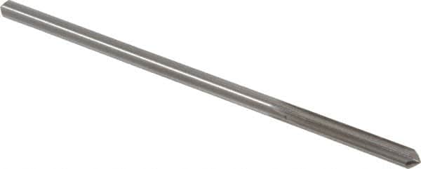 Alvord Polk - #13 High Speed Steel 6 Flute Chucking Reamer - Straight Flute, 0.1805" Straight Shank, 1-1/8" Flute Length, 4-1/2" OAL - Exact Tooling