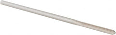 Alvord Polk - #24 High Speed Steel 4 Flute Chucking Reamer - Straight Flute, 0.146" Straight Shank, 1" Flute Length, 4" OAL - Exact Tooling
