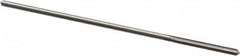 Alvord Polk - #44 High Speed Steel 4 Flute Chucking Reamer - Straight Flute, 0.0771" Straight Shank, 3/4" Flute Length, 3" OAL - Exact Tooling