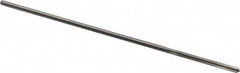 Alvord Polk - #51 High Speed Steel 4 Flute Chucking Reamer - Straight Flute, 0.066" Straight Shank, 3/4" Flute Length, 3" OAL - Exact Tooling