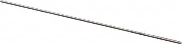 Alvord Polk - #63 High Speed Steel 4 Flute Chucking Reamer - Straight Flute, 0.035" Straight Shank, 1/2" Flute Length, 2-1/2" OAL - Exact Tooling