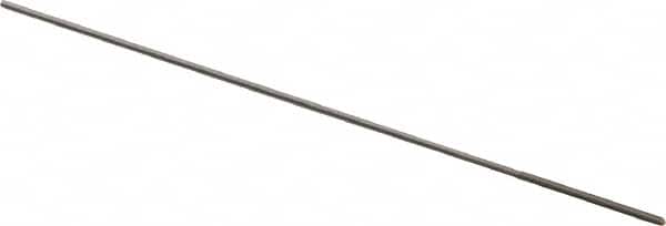 Alvord Polk - #64 High Speed Steel 4 Flute Chucking Reamer - Straight Flute, 0.032" Straight Shank, 1/2" Flute Length, 2-1/2" OAL - Exact Tooling