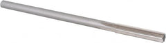 Alvord Polk - Letter N High Speed Steel 6 Flute Chucking Reamer - Straight Flute, 0.2792" Straight Shank, 1-1/2" Flute Length, 6" OAL - Exact Tooling