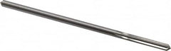 Alvord Polk - 0.1855" High Speed Steel 6 Flute Chucking Reamer - Straight Flute, 0.1805" Straight Shank, 1-1/8" Flute Length, 4-1/2" OAL - Exact Tooling
