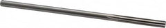 Alvord Polk - 1/4" High Speed Steel 6 Flute Chucking Reamer - Straight Flute, 0.2405" Straight Shank, 1-1/2" Flute Length, 6" OAL - Exact Tooling