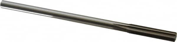 Alvord Polk - 5/16" High Speed Steel 6 Flute Chucking Reamer - Straight Flute, 0.2792" Straight Shank, 1-1/2" Flute Length, 6" OAL - Exact Tooling