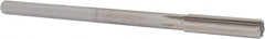 Alvord Polk - 7/16" High Speed Steel 6 Flute Chucking Reamer - Straight Flute, 0.373" Straight Shank, 1-3/4" Flute Length, 7" OAL - Exact Tooling