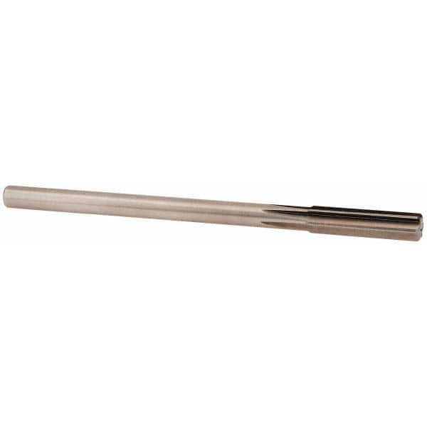Alvord Polk - 0.498" High Speed Steel 6 Flute Dowel Pin Chucking Reamer - Exact Tooling
