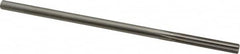 Alvord Polk - 1/4" High Speed Steel 6 Flute Chucking Reamer - Straight Flute, 0.2405" Straight Shank, 1-1/2" Flute Length, 6" OAL - Exact Tooling