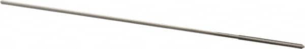 Alvord Polk - 1mm High Speed Steel 4 Flute Chucking Reamer - Straight Flute, 0.035" Straight Shank, 1/2" Flute Length, 2-1/2" OAL - Exact Tooling