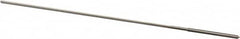 Alvord Polk - 1mm High Speed Steel 4 Flute Chucking Reamer - Straight Flute, 0.035" Straight Shank, 1/2" Flute Length, 2-1/2" OAL - Exact Tooling