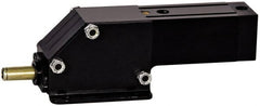 De-Sta-Co - 2,000 Lb Capacity, 3/4" Plunger Travel, M8 x 8mm Plunger, 1/8 NPT Port, 3,285 N at 5 Bar, Air Power Straight Line Action Clamp - 0.59" Centerline Height, 7.8" Overall Closed Length x 2.37" Overall Closed Height, 145 Max psig, 14 to 194°F - Exact Tooling