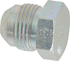 Eaton - 1/2" Tube OD, 37° Steel Flared Tube Plug - Flare Ends - Exact Tooling