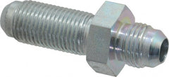 Eaton - 3/8" Tube OD, 37° Steel Flared Tube Bulkhead Union - Flare x Flare Ends - Exact Tooling