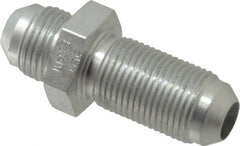 Eaton - 1/2" Tube OD, 37° Steel Flared Tube Bulkhead Union - Flare x Flare Ends - Exact Tooling