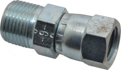 Eaton - 3/8" Tube OD, 37° Steel Flared Tube Female JIC 37° Swivel to Male Pipe Adapter - 3/8 NPT - Exact Tooling