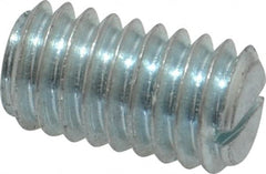 Gibraltar - 5/16-18, 0.156" Ball Diam, 0.578" Body Length, 0.04" Max Ball Reach, Threaded Ball Plunger - Steel Body, Nylon Ball, 2 Lb Initial End Force, 4.5 Lb Final End Force - Exact Tooling