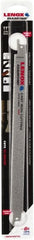 Lenox - 11" Long x 3/4" Thick, Reciprocating Saw Blade - Straight Profile, Continuous Edge - Exact Tooling