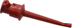 Pomona - Red Electrical Test Equipment Clip - Use with Minigrabbers - Exact Tooling