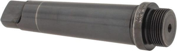 Criterion - 7/8-20 Threaded Mount, Boring Head Taper Shank - Threaded Mount Mount, 0.44 Inch Projection, 1.11 Inch Nose Diameter - Exact Tooling