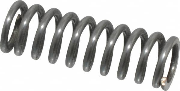 Value Collection - 0.24" OD, 0.035" Wire, 3/4" Free Length, Music Wire Compression Stock Springs Spring - 28.27 Lb Spring Rating - Exact Tooling