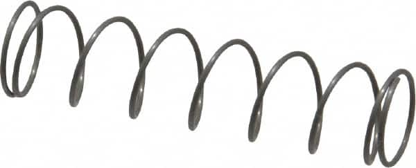 Value Collection - 0.3" OD, 0.02" Wire, 1-1/4" Free Length, Music Wire Compression Stock Springs Spring - 1.61 Lb Spring Rating - Exact Tooling