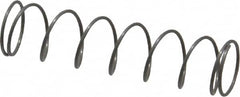 Value Collection - 0.3" OD, 0.02" Wire, 1-1/4" Free Length, Music Wire Compression Stock Springs Spring - 1.61 Lb Spring Rating - Exact Tooling