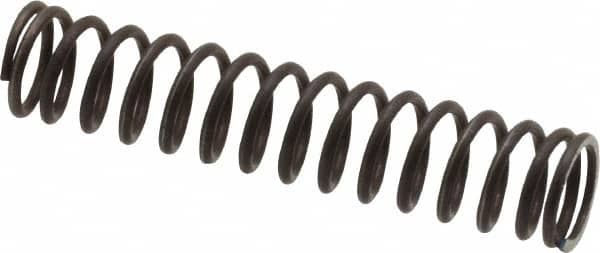 Value Collection - 0.3" OD, 0.035" Wire, 1-1/2" Free Length, Music Wire Compression Stock Springs Spring - 8.28 Lb Spring Rating - Exact Tooling