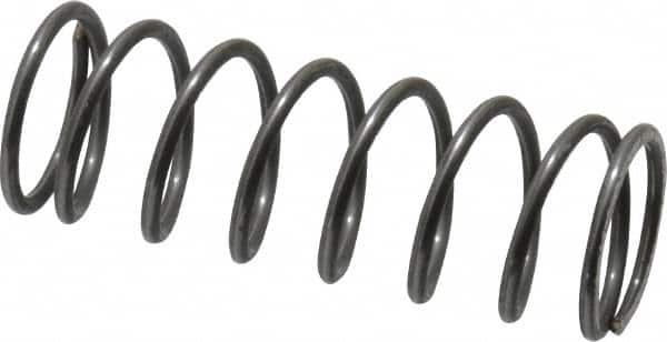 Value Collection - 0.6" OD, 0.054" Wire, 1-3/4" Free Length, Music Wire Compression Stock Springs Spring - 11.33 Lb Spring Rating - Exact Tooling