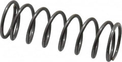 Value Collection - 0.6" OD, 0.054" Wire, 1-3/4" Free Length, Music Wire Compression Stock Springs Spring - 11.33 Lb Spring Rating - Exact Tooling