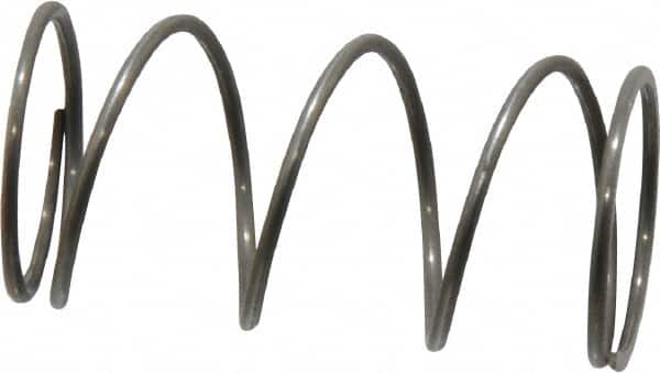 Value Collection - 0.72" OD, 0.047" Wire, 1-1/2" Free Length, Music Wire Compression Stock Springs Spring - 6.16 Lb Spring Rating - Exact Tooling