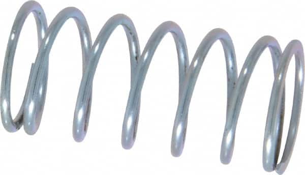 Value Collection - 0.72" OD, 0.062" Wire, 1-1/2" Free Length, Music Wire Compression Stock Springs Spring - 15.4 Lb Spring Rating - Exact Tooling